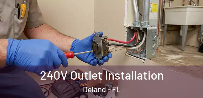 240V Outlet Installation Deland - FL