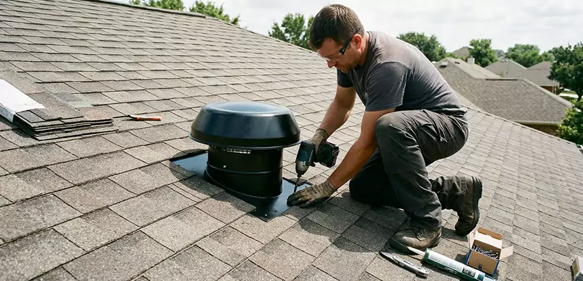Roof Vent Fan Installation in Deland