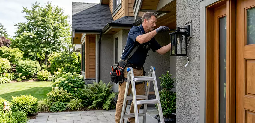 Outdoor and Exterior Light Fixture Installation in Deland
