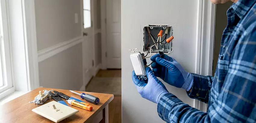 Motion Sensor Light Switch Replacement in Deland