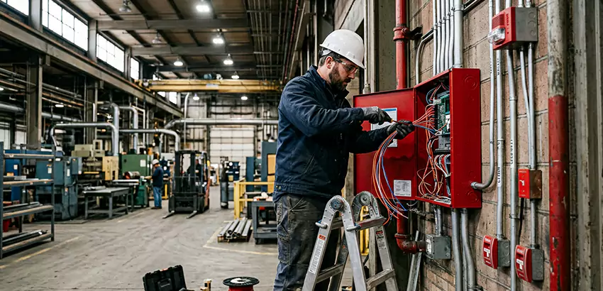 Industrial Fire Alarm Installation in Deland