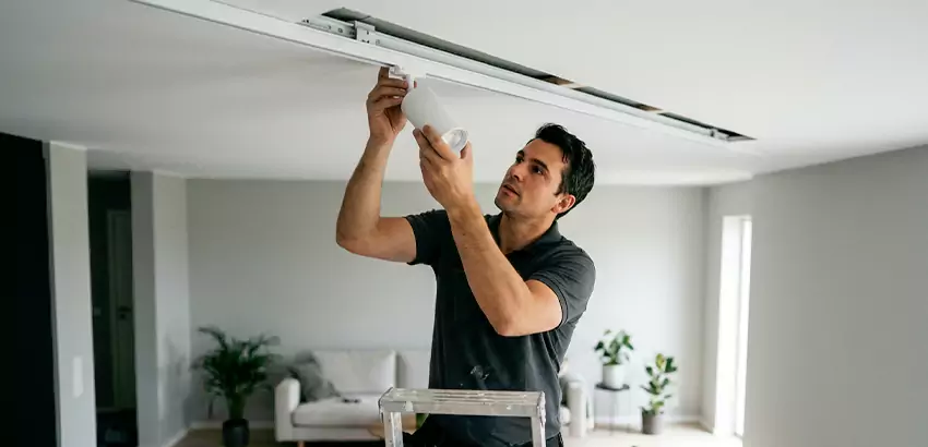 Recessed Track Lighting Installation in Deland