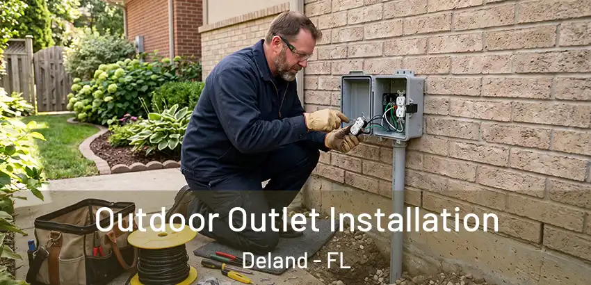 Outdoor Outlet Installation Deland - FL
