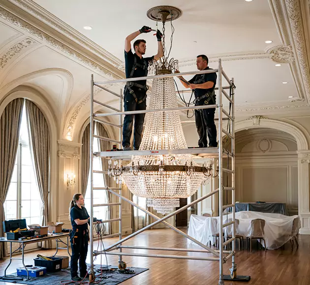 Professional Chandelier Installation: Your Local Fixture Team in Deland, FL